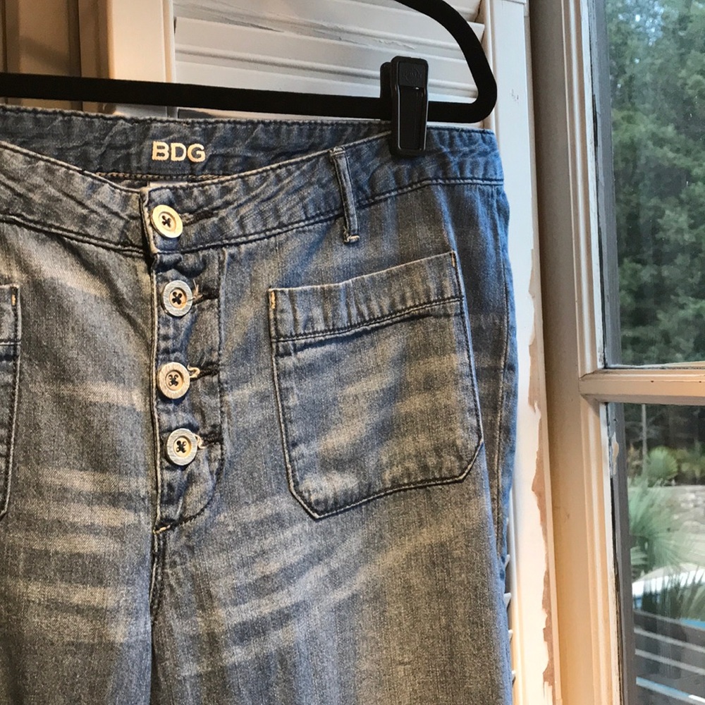 Flared Denim Jeans
